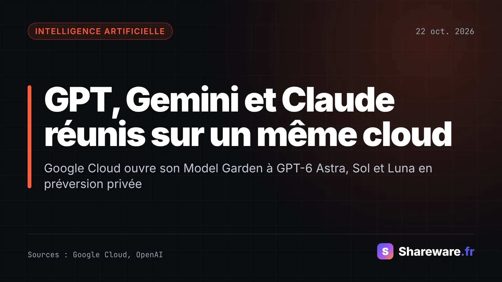 OpenAI sur Google Cloud : ce que change la fin du cloud unique